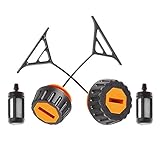 HIPA Fuel Cap + Oil Cap For STIHL 020 020T 021 023 024 025 026 028 034 034S 036 038 048 Chainsaw