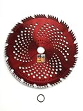 2pk-10"-80t - RENEGADE"RAZOR" / HYBRID - COMBO Specialty - RENEGADE BLADE - Carbide Brush Cutter weed eater Blades, 254mm