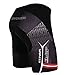 sponeed Padded Shorts Cycle Men Cyclist Tights Bicycle Riding Reflective Gel Compression Bike Pants US M Multi