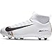 Nike Kids Superfly 6 Academy GS FG/MG Soccer Cleats (4) White