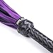 xxiaoTHAWxe Faux Leather BDSM Whip Couple Tassels Design Painful Feeling Flirting Spanking Bondage Sex Toy Adult Product, Couple Adventure Game Set, Adult Game Party Set, for Couple Adult Women Purplethumb 2