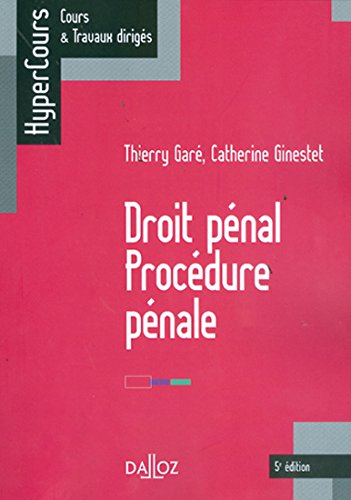 Droit pénal, procédure pénale