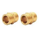 Twinkle Star Quick Connector, Fitting for High Pressure Washer Gun and Hose (M22M+M22M)