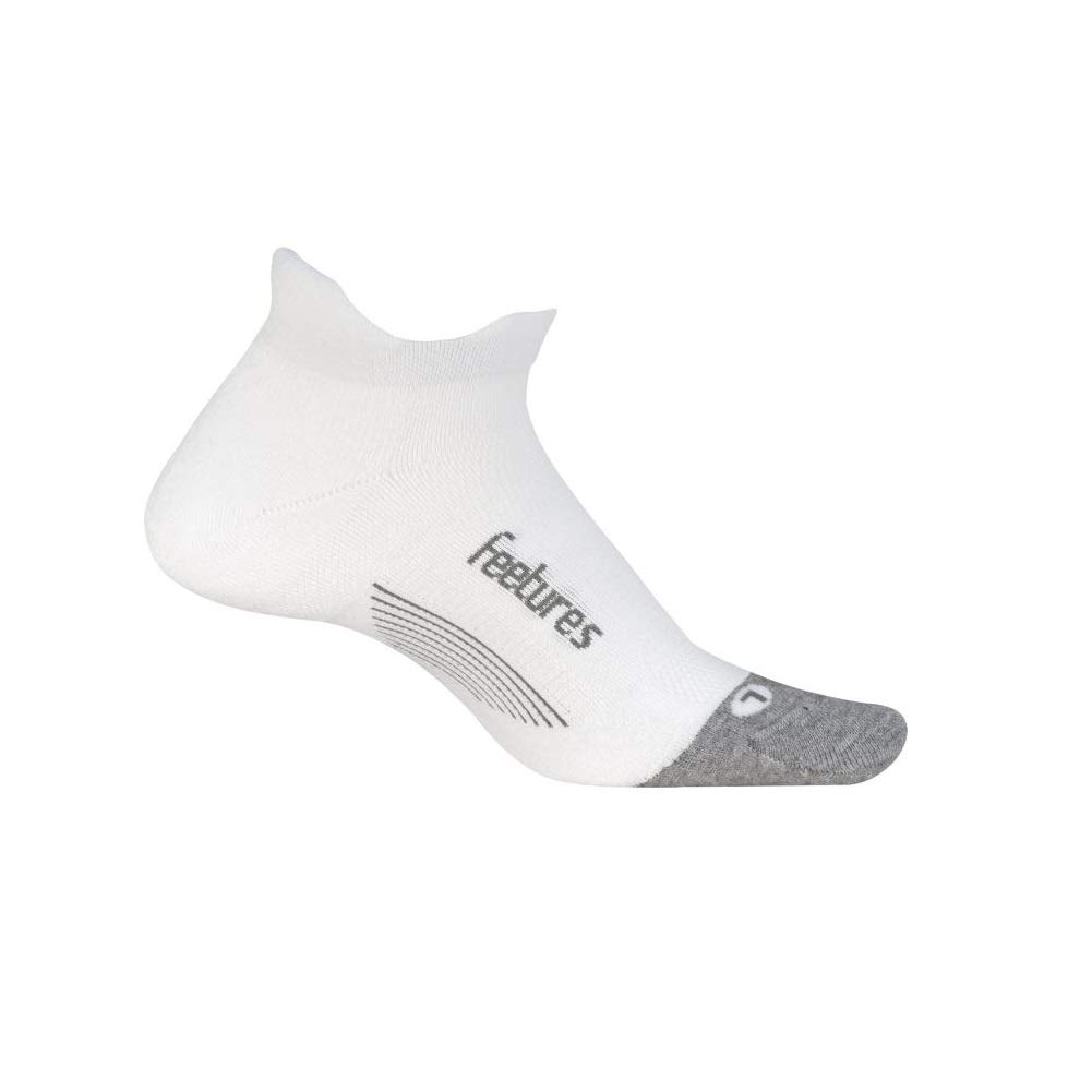 Feetures Elite Max Cushion Low Cut White Extra Large