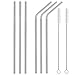 Souvea Stainless Steel Straws for 20 oz. and 30 oz. Tumblers Ramblers Cold Beverage, Ultra Long, 6 Pieces