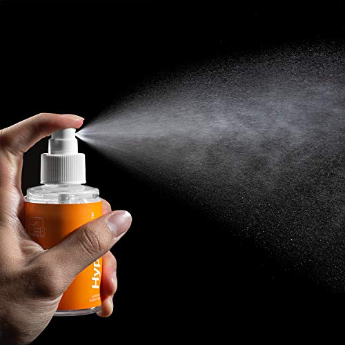UPPERCASE HyperVis Screen Cleaner Spray Kit 3.4 oz with Premium Microfiber Cloth and Organizer Cap for LED & LCD TV, Computer Monitor, iPad and MacBook Screen, Kindle, Eyeglass, Smartphone Cleaning