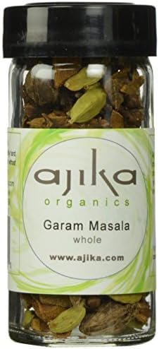 Ajika Ajika Organic Whole Garam Masala Spices Seasoning, 1.6-Ounce