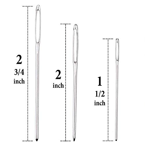 3 Large+Eye+Blunt+Needles+Pcs