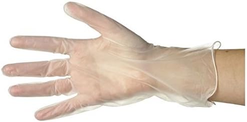 CA Food Grade Small Sized Disposable Vinyl Gloves Pk 10 Powder Free