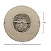 OMECHY Outdoor Bucket Mesh Hat Summer UV Protection Sun Cap Boonie Fishing Camouflage Hat,Khaki