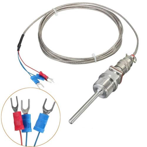 Saver RTD PT100 Temperature Sensors 1/2 inch NPT Threads with Detachable Connector