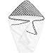 Premium Bamboo Baby Hooded Towel, Extra Soft and Large 35x35, Hypoallergenic, Sized for Toddler, Boys, Girls, Polka Dot