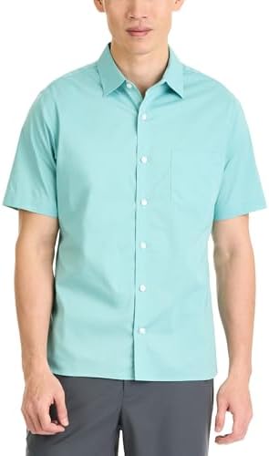 calvin klein slim fit short sleeve dress shirt Calvin Klein Men's Slim Fit Short-Sleeve Dress Shirt