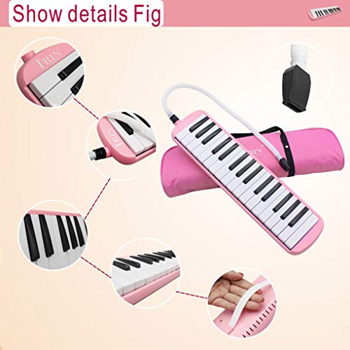Jiasijieke IRIN ABS Matte Black/White Keys Soft Hand Feeling 5 Colors 32 Keys Melodica Instrument Keyboard - Thumbnail 3