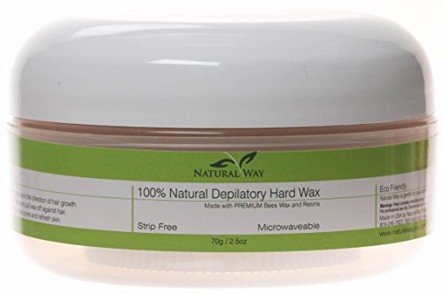 Natural Way 2.5oz/70g Depilatory Hard Wax