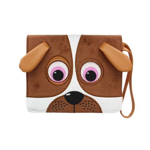 TabZoo Universal App Folio Case with Built-in Stand for 7-8 inch Tablets Dog