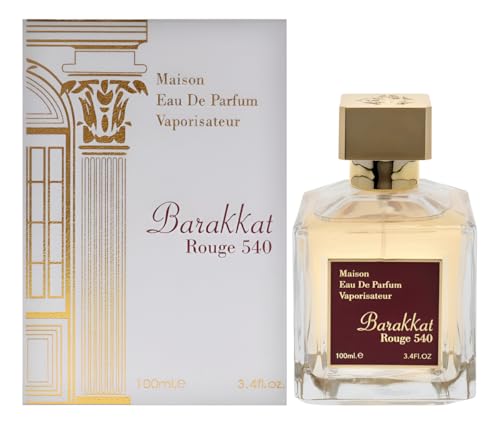 Barakkat Rouge 540 by Maison Alhambra for Women - 3.4 oz EDP Spray