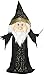 Forum Novelties Men's Plus-Size Oversized Wizard Costume, Black/Gold, Standard