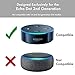 This Dottie - Plug-in Mount - Amazon Echo Dot 2nd Generation Accessory (Black) - Designed, Engineered, Tested, and Assembled in the USA