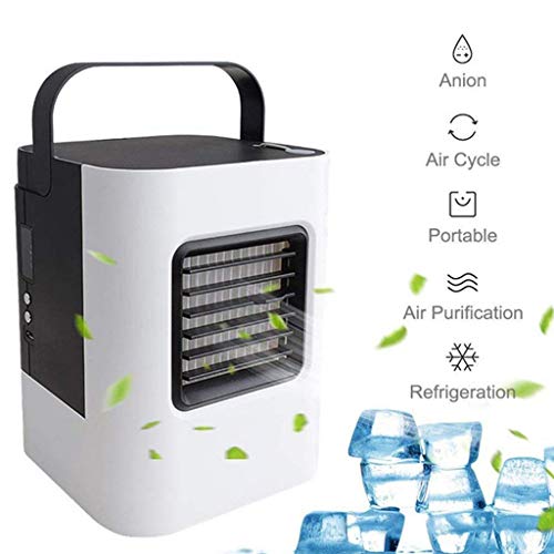 Mini Air Cooler, USB Rechargeable, Negative Ion Air Conditioning Fan