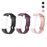Letsfit Fitness Tracker with Heart Rate Monitor, Slim Activity Tracker Watch, Pedometer, Sleep Monitor, Step Counter, Calorie Counter, Waterproof Smart Band Kids Women Men