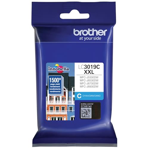 Brother LC3019C Super High Yield Cyan Ink Cartridge