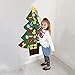 3FT DIY Christmas Tree for Kids with 28PCs Felt Ornaments, Classroom Door & Wall Decorations, DIY Toys, Party Favor