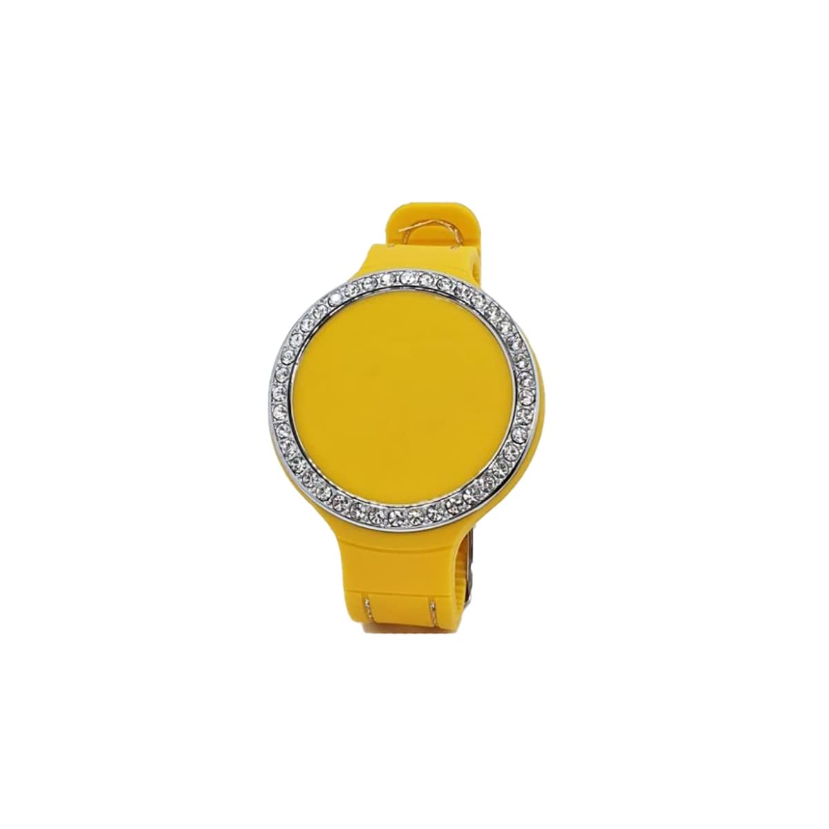 ZITTO Diva Small Digital Watch in Yellow Silicone LADYELLOW-Mini-NJ