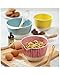 Cake Boss Countertop Accessories 7-Piece Melamine Mixing and Prep Bowl Set, Basic Pattern, Print