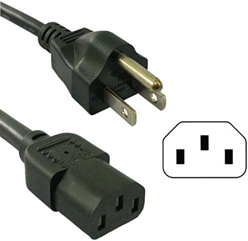HQRP 10ft AC Power Cord for Ampeg BA210V2 2x10 Bass Combo Amplifier Mains Cable + HQRP Coaster