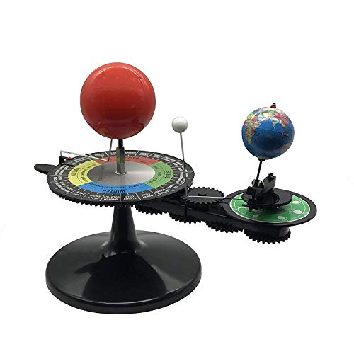 Sun Earth Moon Orbital Model with Light, Kids Solar System Model ...