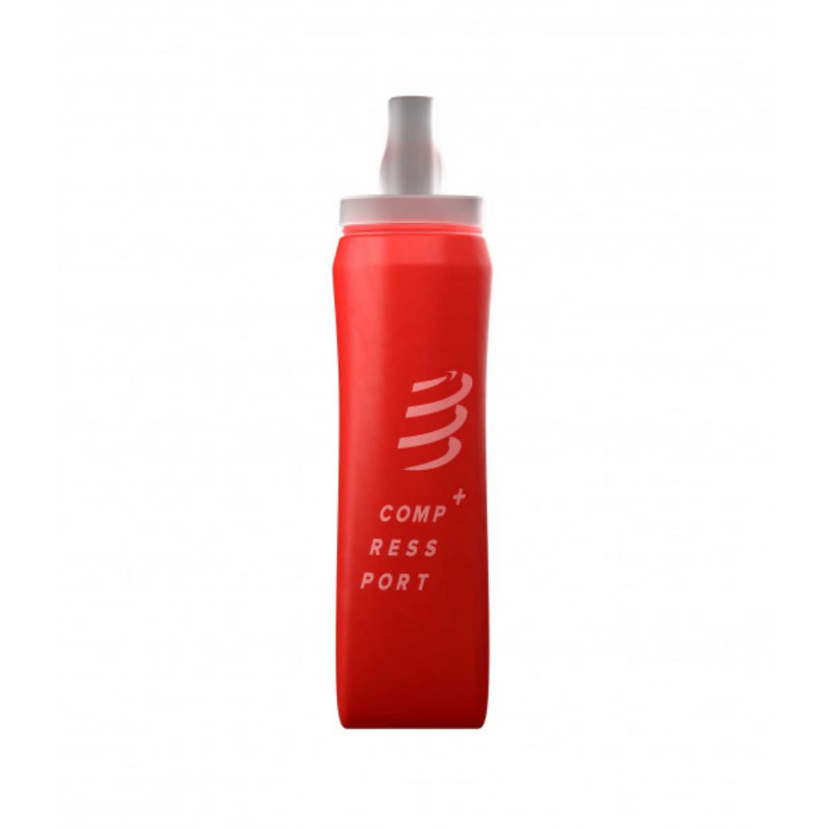 COMPRESSPORT Ergoflask Unisex Hip Flask 300 ml, unisex_adult, CU00015B, red, 300 mL