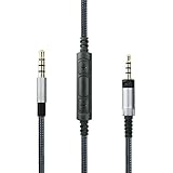 NewFantasia Replacement Cable Compatible with Sennheiser Momentum, Momentum 2.0, HD1 Headphones, Audio Cables with Microphone/Remote/Volume Compatible with Samsung Galaxy Xiaomi Huawei Android Phone