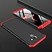 Galaxy J6 2018 Case, Ranyi [Full Body 3 Piece Cover] [Slim & Thin Fit Tightly] [360 Degree Protection] Premium Hybrid Bumper 3 in 1 Electroplated Hard Case for Samsung Galaxy J6 (2018), r/b/r