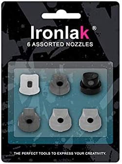 Ironlak 6 Assorted Caps