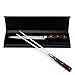 Master Racoon BBQ Meat Carving Knife and Fork with Case