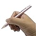 1.45mm Ultra Thin Active Stylus Fine Point Precision Stylus for iPad iPhone Android Samsung Tablets， Rose Gold