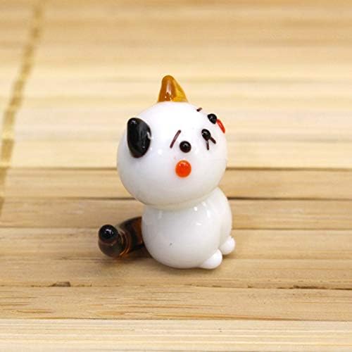 フォーカート 置物 ホワイト 全長 19mm かわいい 手作り ガラス細工 三毛猫 Ckk436 B07q59fzpn 275円 100 品質保証 Salenew大人気 日本全国 送料無料 セールsale Off 格安saleスタート