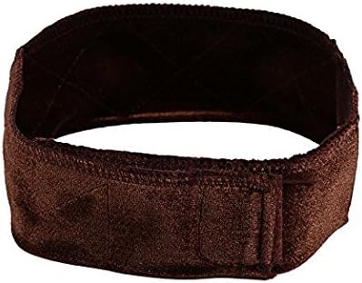 MOCOO Flexible Velvet Hair Band Extra Hold Wig Adjustable Comfort Wig Grip No Slip Headband Under Wigs (Brown) HB001BR