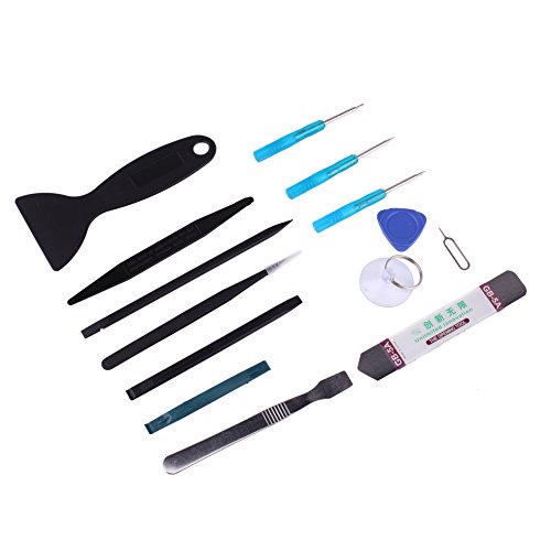 Click Here to See More Images Alloet 14 in 1 Mobile Phone Maintenance Repair Tools Opening Pry Tool Screwdriver Set for iPhone
