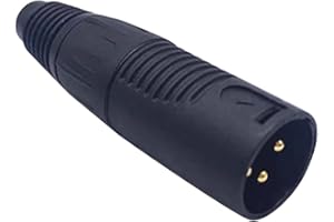 3 Pin Male/Female XLR 35 Connector Electrical Adapter Plug for Cable Wearproof XLR 3 Pin Connector Electronics Accessories