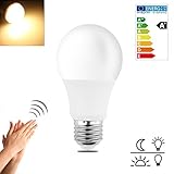 Minger Smart LED Sensor Bulb,5W Sound Voice Activated Bulb for Stairs, Garage, Corridor, Walkway, Yard, Hallway, Patio, Carport (E26/E27,425lumen,Soft White)