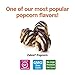 Popcornopolis Gourmet Zebra Popcorn 1.26 Gallon Tin, Popped Popcorn Gift, Christmas Party Tin