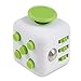 Original Envolve Fidget Cube and Tri-Spinner Combo (Green) – For focus, calm anxiety, and break nervous habits. Long spin times - (Gift Packaging)