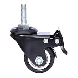 AAGUT 4 Pack 2" Swivel Stem Casters with Brake Lock