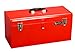 Excel TB140-Red Steel Tool Box with 1 Metal Tray, Red