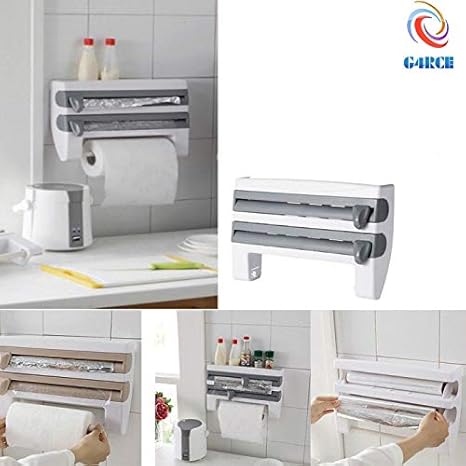 G4rce 3 In 1 Triple Paper Dispenser Kitchen Roll Amazon Co Uk