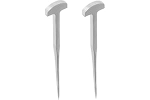 2Pcs Japanese Style EEL Spike Sashimi Knife T-Shape Stainless Steel Sushi Chef Tools for Home Kitchen Restaurant