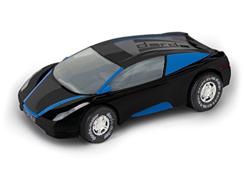 Darda 50369 Auto DCR 1 Fahrzeug, schwarz/blau