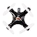 Dayan Anser Beginner Pocket Drone, Tiny RC Quadcopter with High Precision 6-Axis Gyro, Rechargeable RTF Aircraft Led Lights Help Identify Direction, Toys For Adults (Black)